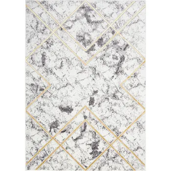 Koberec Koberec SHINE 140x200 Neobvyklý ZLATÝ moderní v9
