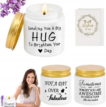 Svíčka Vonné Svíčky, Sada Svíček, Sójové Svíčky pro ni