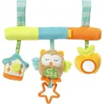 DÁREK PRO HOLČIČKU PŘÍVĚSEK, PLYŠOVÁ HRAČKA VZDĚLÁVACÍ SPÍCÍ LES 22 CM