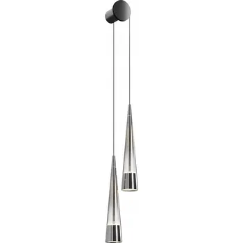 Nástěnné svítidlo Nástěnné svítidlo Maytoni stříbrné s integrovaným LED zdrojem 0 W