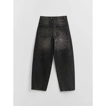 Dámská móda Džíny - 38 - House - šedá - 518IT-90J