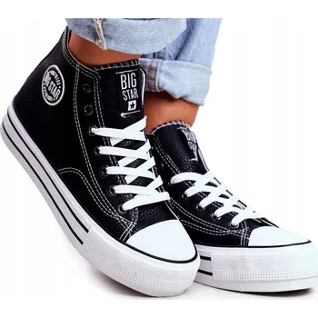 Dámské tenisky DÁMSKÉ TENISKY BIG STAR GG274012 ČERNÉ 38