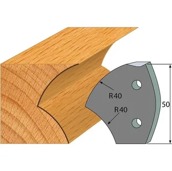 Příslušenství k frézce "IGM profil 550 - pár omezovačů 50x4mm SP"