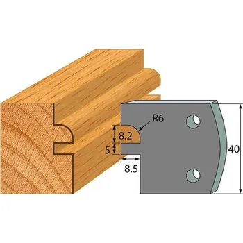 Fréza "IGM profil 134 - pár omezovačů 40x4mm SP"