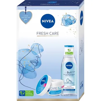 Kosmetická sada Sada pleťové kosmetiky NIVEA Fresh Care 100 ml krém + micelární voda 200 ml