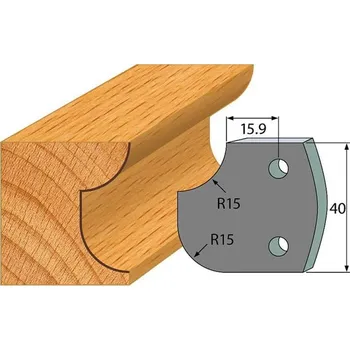 Fréza IGM profil 177 - pár omezovačů 40x4mm SP