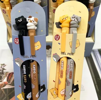 Propisky PŘÁTELSTVÍ sada 2 propisek z řady CAT DIARY mix barev