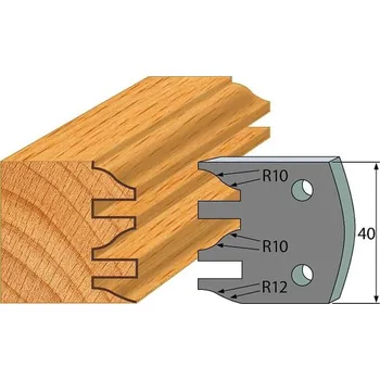 Fréza "IGM profil 124 - pár omezovačů 40x4mm SP"