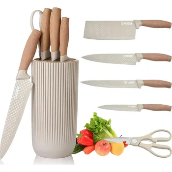 BVI BOOMERVIVI Sada kuchyňských nožů 6 dílná protiskluzová
