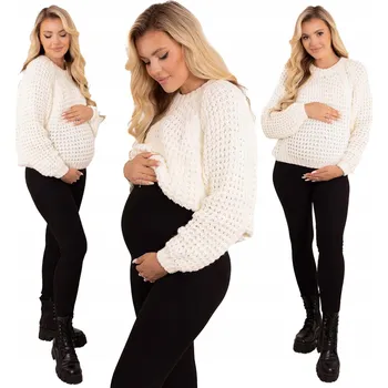 Dámské legíny Formommy těhotenské legíny dlouhé bavlna černé velikost 6XL