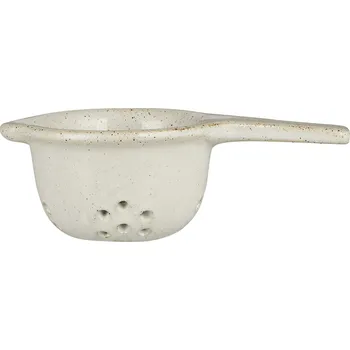 Ib Laursen Porcelánové sítko na čaj White