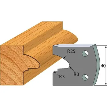 Fréza "IGM profil 078 - pár omezovačů 40x4mm SP"