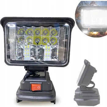 NOVÁ LAMPA PRO MAKITA 18V HALOGEN PRACOVNÍ SVĚTLO SVÍTILNA + 2X USB 3 PALCE 18 LED