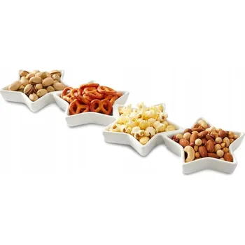 KERAMICKÁ MÍSA NA POCHUTINY HVĚZDA 29,5 X 8,5 X 2,1 CM