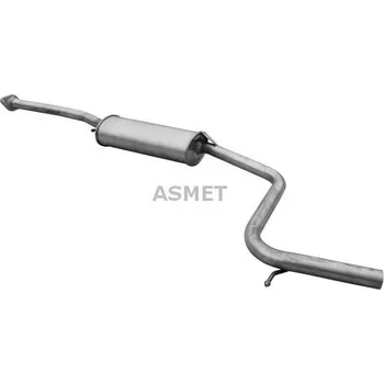 Tlumič výfuku Střední tlumič výfuku ASMET 07.091