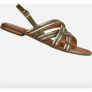 Dámské sandále Geox Zelené dámské sandály Geox Sozy Plus