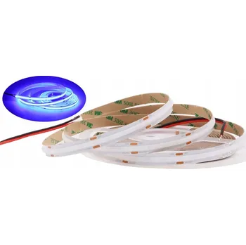 LED páska LED pásek 320 LED/m COB IP20 12V 12W/m neonová světelná linka MODRÁ blue 1m