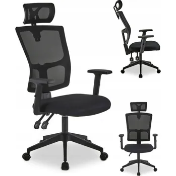 Pohodlné nastavitelné křeslo s opěrkou hlavy ETNA PREMIUM