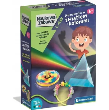 Dřevěná hračka Vědecká zábava. Světlo a barvy 50408