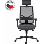 Powerton Kancelářské ergonomické křeslo Marie, Šedé