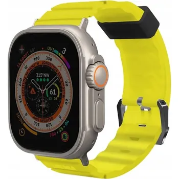 Řemínek na hodinky Skinarma řemínek Shokku pro Apple Watch 49/45/44mm – žlutý
