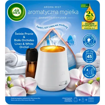 Osvěžovač vzduchu Air Wick Mgiełka Osvěžovač Vzduchu Svěží Prádlo & Bílá Orchidej 20ml