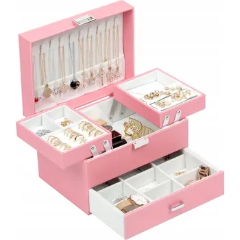 Šperkovnice DAJASAN Šperkovnice Na Bižuterii 3 úrovně Dárek pro dívku