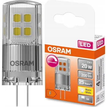 Žárovka LED žárovka Osram PIN 2W/827