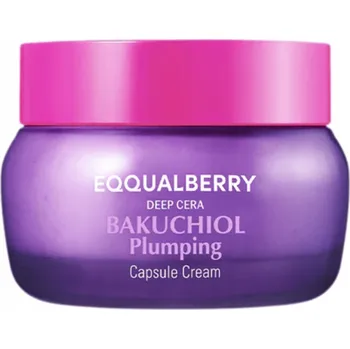 Pleťový krém EQQUALBERRY Bakuchiol Zpevňující pleťový krém v kapslích 50 ml