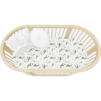 Prostěradlo Prostěradlo DO kočárku kolébky 38x80 bavlněné