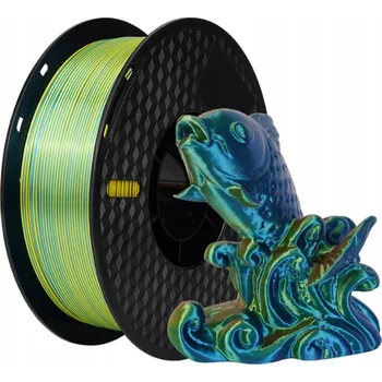 Filament PLA filament Silk Červený, Žlutý, Modrý 1KG 1.75mm Vícebarevný