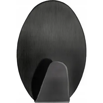 Věšák Samolepicí háček Sepio černý