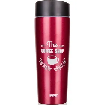 Termos na nápoje Banquet 0,35 l červený