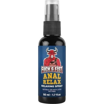 Anální sprej Fuck & Fist Anal Relax 50 ml, sprej pro usnadnění análního styku