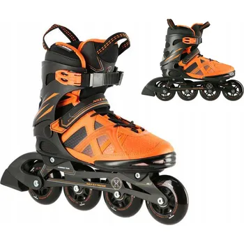 Kolečkové brusle Brusle 2v1 pro městskou jízdu Nils Extreme 38 Kolečkové Brusle ABEC9 Kaučuk Slalom