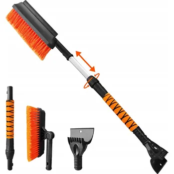 Autoškrabka YEELAN Škrabka na okna s teleskopickou metličkou 3v1