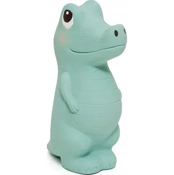 Kousátko s chrastítkem Petit Monkey kaučukové, zelené