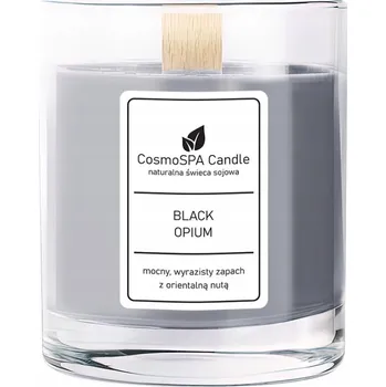 Svíčka Sójová vonná svíčka Orientální Černé Opium CosmoSPA
