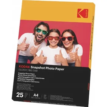 Fotopapír Fotografický papír Kodak lesklý A4 180 g/m2 25 ks