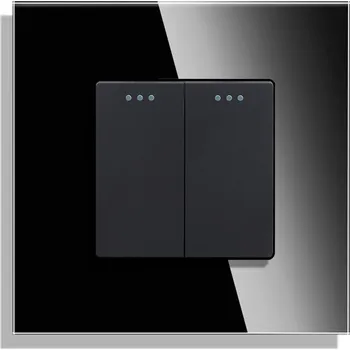 vypínač DVOJITÝ KŘÍŽOVÝ VYPÍNAČ SVĚTLA 2K KLASICKÝ KLÁVESOVÝ