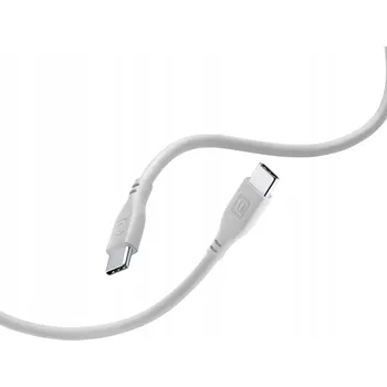 Datový kabel Kabel Cellularline USB typ C – USB typ C 1,2 m šedý