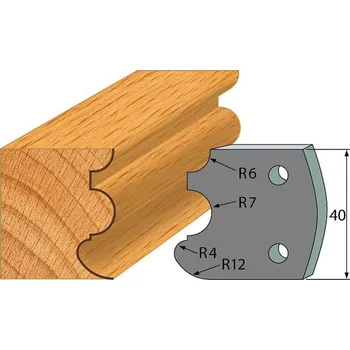 Příslušenství k frézce "IGM profil 088 - pár omezovačů 40x4mm SP"