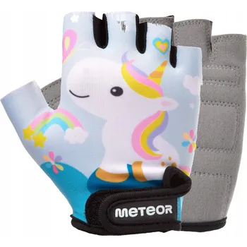 Cyklistické rukavice Dětské cyklistické rukavice METEOR XS na suchý zip, protiskluzový úchop