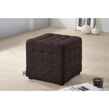 Taburet Taburetka COBIX, ekokůže Malá taburetka COBIX II, hnědá