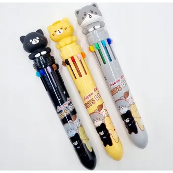 Propiska s 10 barvami CAT DIARY mix