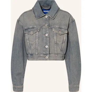 Dámský blejzr Hugo Dámská Džínová Bunda Galatea, černošedá, 36