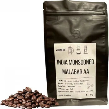 Káva FromNature India Monsooned malabar AA Množství: 500g
