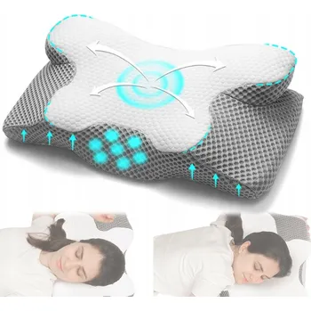 Polštář Ortopedický Polštář Pro spaní NA ZÁDECH BŘICHU BOKU Paměťová pěna