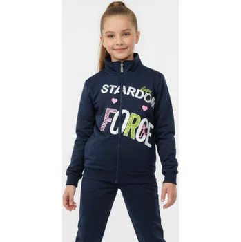 Dívčí vesta Dívčí mikina tm.modrá Sezon L6012