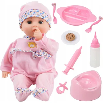 Panenka Panenka pro miminka Choi's Baby Doll Panenka 40 cm Měkká Vydávající Zvuky